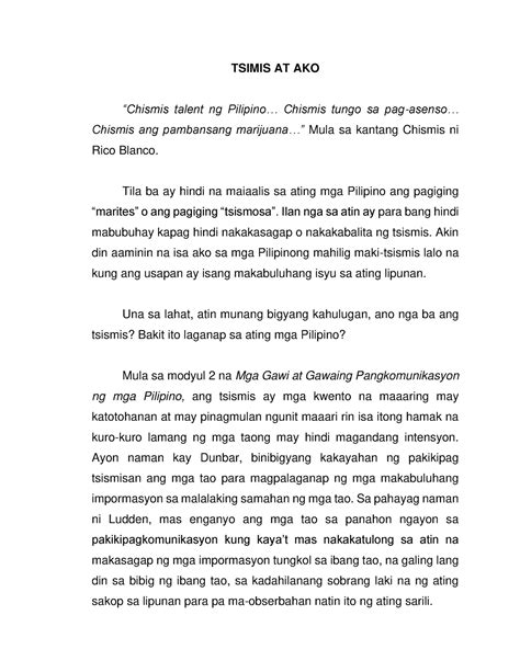 chismis in english|tsismis in Tagalog .